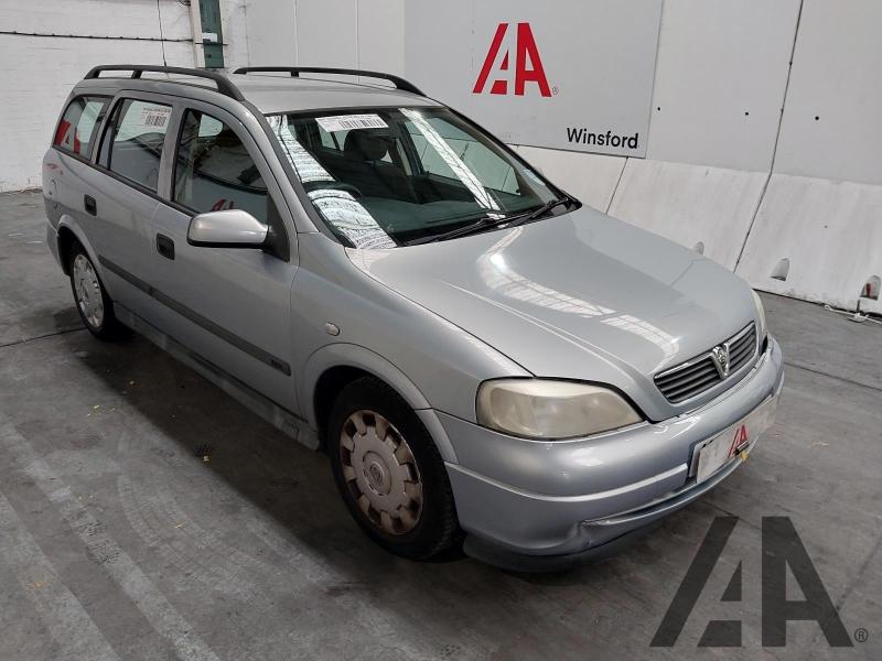 2002 VAUXHALL ASTRA CLUB 1598cc PETROL AUTOMATIC 4 Speed 5 DOOR ESTATE
