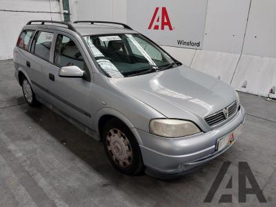 Image of 2002 VAUXHALL ASTRA CLUB 1598cc PETROL AUTOMATIC 4 Speed 5 DOOR ESTATE