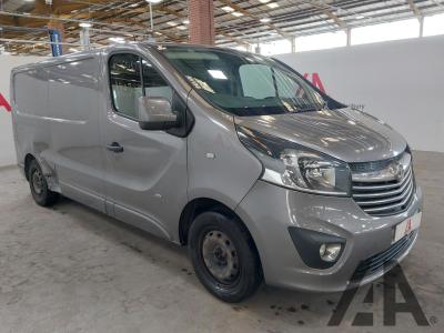 Image of 2017 VAUXHALL VIVARO L2H1 2900 SPORTIVE CDTI 1598cc TURBO DIESEL MANUAL 6 Speed PANEL VAN