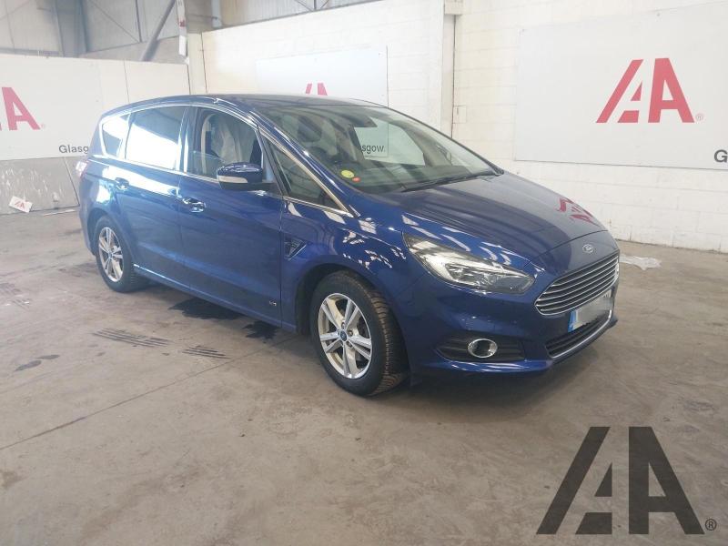 2018 FORD S-MAX TITANIUM TDCI 1997cc TURBO DIESEL MANUAL 6 Speed 5 DOOR MPV
