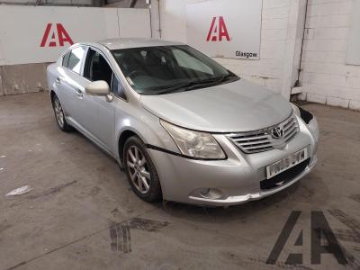 Image of 2009 TOYOTA AVENSIS TR VALVEMATIC 1798cc PETROL MANUAL 6 Speed 4 DOOR SALOON