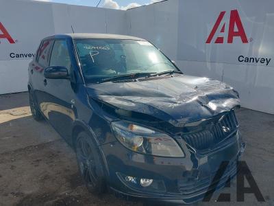 Image of 2014 SKODA FABIA BLACK EDITION 1197cc TURBO PETROL MANUAL 5 Speed 5 DOOR HATCHBACK