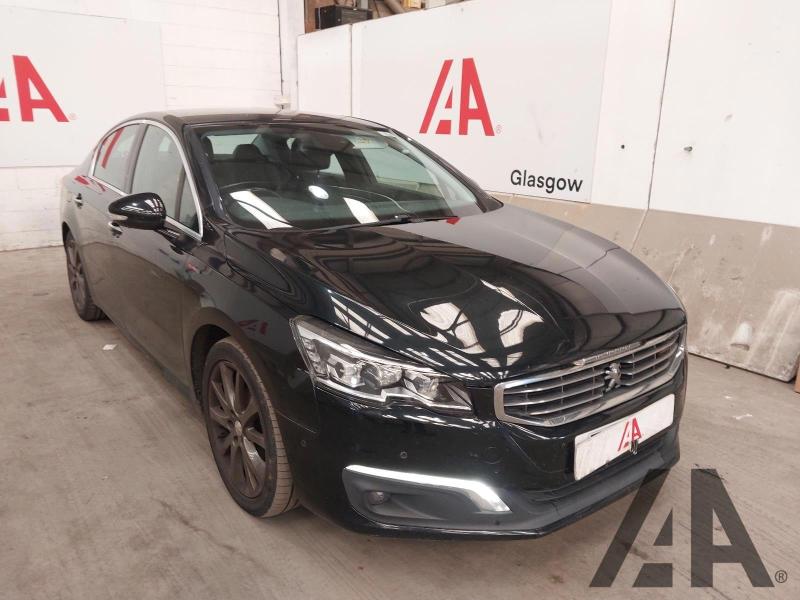2016 PEUGEOT 508 BLUE HDI S/S GT LINE 1560cc TURBO DIESEL AUTOMATIC 6 Speed 4 DOOR SALOON