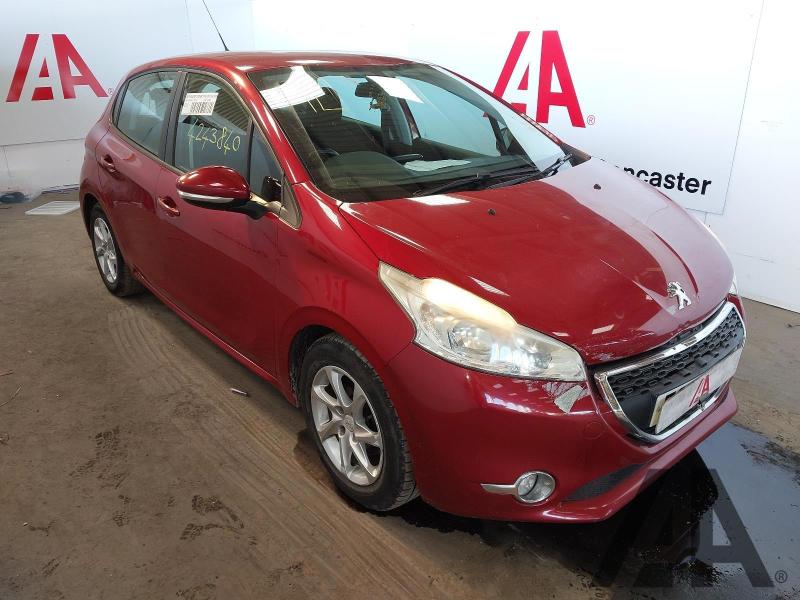 2012 PEUGEOT 208 ACTIVE HDI 1398cc TURBO DIESEL MANUAL 5 DOOR HATCHBACK