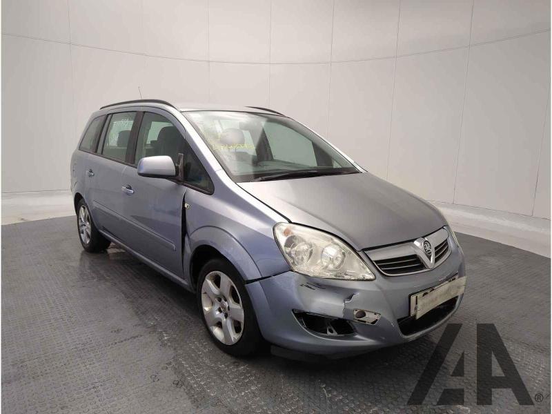 2010 VAUXHALL ZAFIRA EXCLUSIV 1598cc PETROL MANUAL 5 Speed 5 DOOR MPV