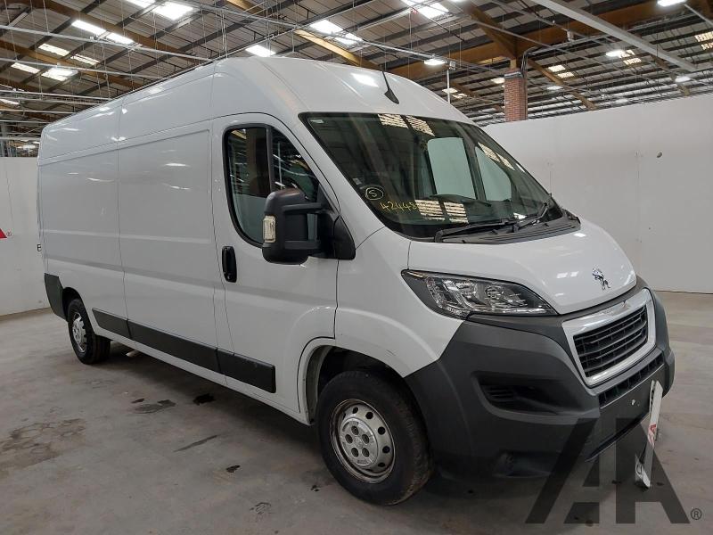 2022 PEUGEOT BOXER BLUEHDI 335 L3H2 PROFESSIONAL 2179cc TURBO DIESEL MANUAL PANEL VAN