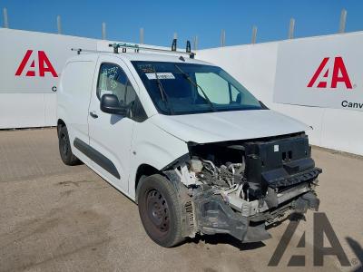 Image of 2020 PEUGEOT PARTNER BLUEHDI PROFESSIONAL L1 1499cc TURBO DIESEL MANUAL 4 DOOR PANEL VAN