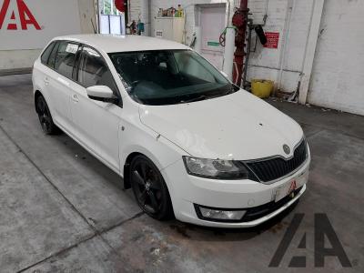 Image of 2014 SKODA RAPID SPACEBACK SE TDI CR 1598cc TURBO DIESEL MANUAL 5 Speed 5 DOOR HATCHBACK