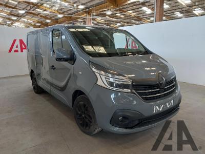 Image of 2021 RENAULT TRAFIC SL28 BLACK EDITION ENERGY DCI 1997cc TURBO DIESEL MANUAL 5 DOOR PANEL VAN