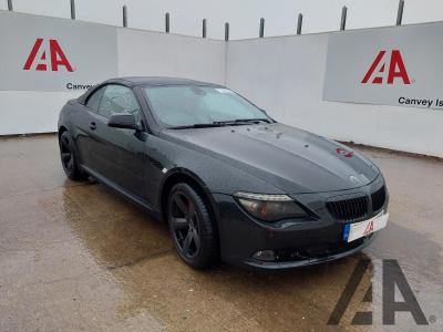 Image of 2010 BMW 6 SERIES 635D SPORT 2993cc TURBO DIESEL AUTOMATIC 2 DOOR CONVERTIBLE