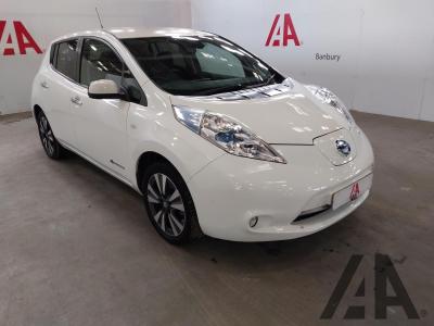 Image of 2017 NISSAN LEAF TEKNA ELECTRIC DIRECT DRIVE 5 DOOR HATCHBACK