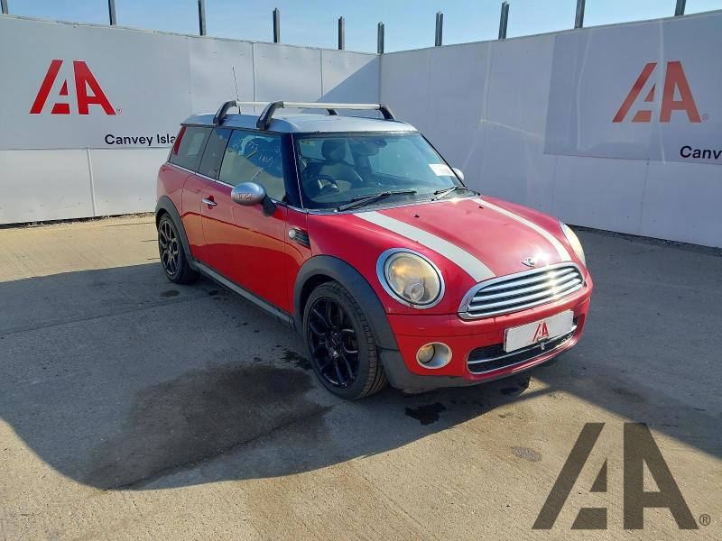 2010 MINI CLUBMAN COOPER D 1560cc TURBO DIESEL MANUAL 6 Speed 5 DOOR ESTATE