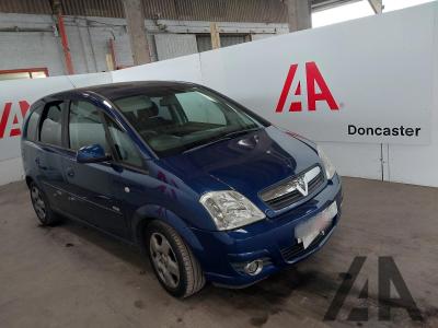 2008 VAUXHALL MERIVA DESIGN CDTI 16V 1686cc TURBO DIESEL MANUAL 5 Speed 5 DOOR MPV