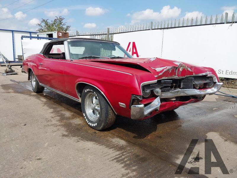 1969 MERCURY COUGAR 5766cc PETROL AUTOMATIC 2 DOOR CONVERTIBLE