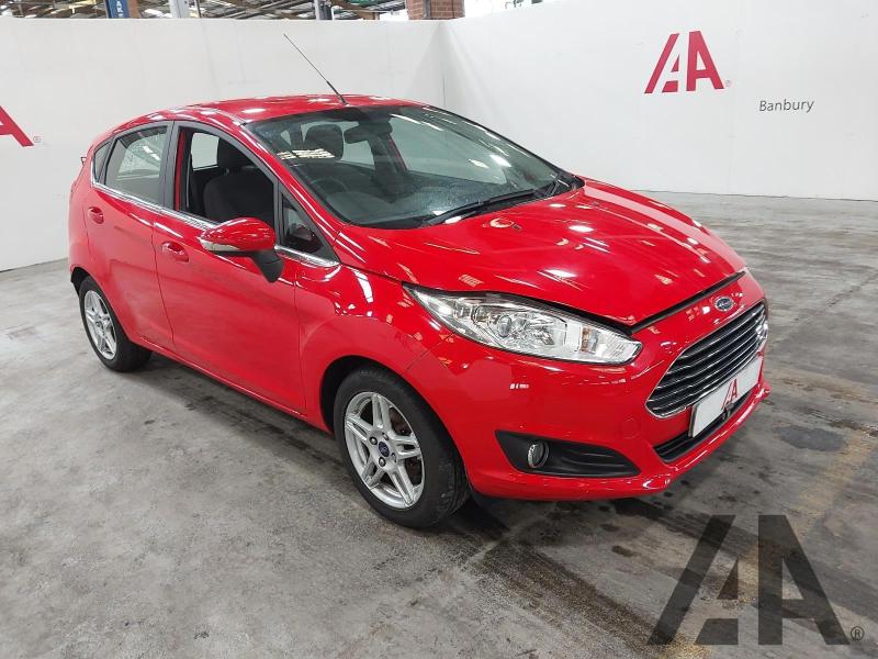 2014 FORD FIESTA ZETEC 1242cc PETROL MANUAL 5 Speed 5 DOOR HATCHBACK