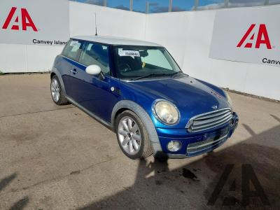 Image of 2008 MINI HATCH COOPER D 1560cc TURBO DIESEL MANUAL 6 Speed 3 DOOR HATCHBACK