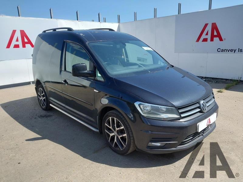 2017 VOLKSWAGEN CADDY C20 TDI BLACK EDITION 1968cc TURBO DIESEL MANUAL PANEL VAN