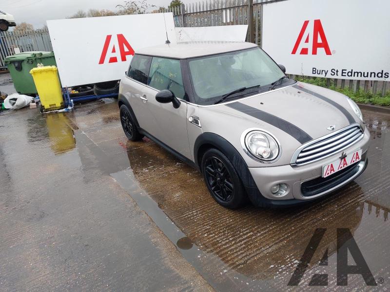 2012 MINI HATCH ONE 1598cc PETROL CVT 1 Speed 3 DOOR HATCHBACK