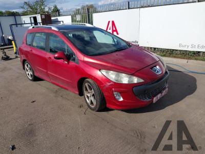 Image of 2008 PEUGEOT 308 SW SPORT HDI 1997cc TURBO DIESEL AUTOMATIC 6 Speed 5 DOOR ESTATE