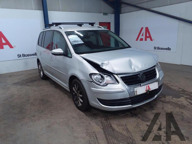 2010 VOLKSWAGEN TOURAN MATCH TDI 1896cc TURBO DIESEL MANUAL 5 DOOR MPV