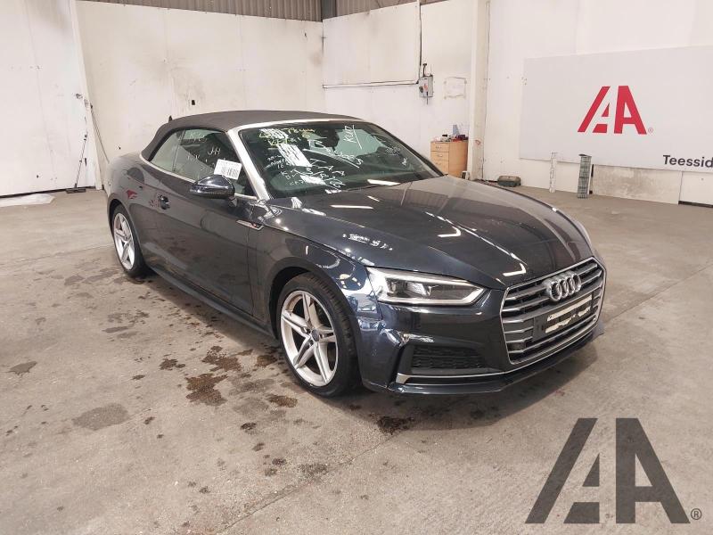 2017 AUDI A5 TFSI S LINE 1984cc TURBO PETROL SEMI AUTO 2 DOOR CONVERTIBLE