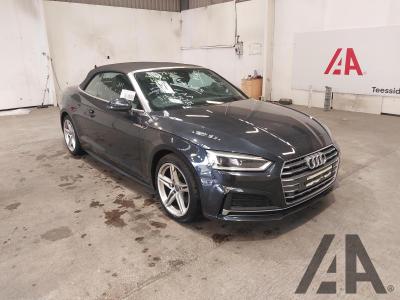 Image of 2017 AUDI A5 TFSI S LINE 1984cc TURBO PETROL SEMI AUTO 2 DOOR CONVERTIBLE