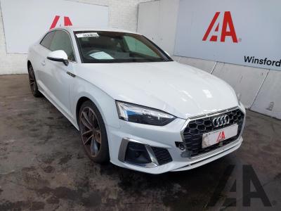Image of 2022 AUDI A5 TFSI S LINE 40 MHEV 1984cc TURBO PETROL SEMI AUTO 2 DOOR COUPE