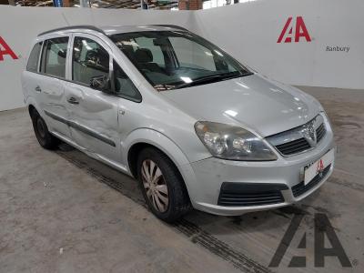 2006 VAUXHALL ZAFIRA LIFE 16V 1598cc PETROL MANUAL 5 Speed 5 DOOR MPV