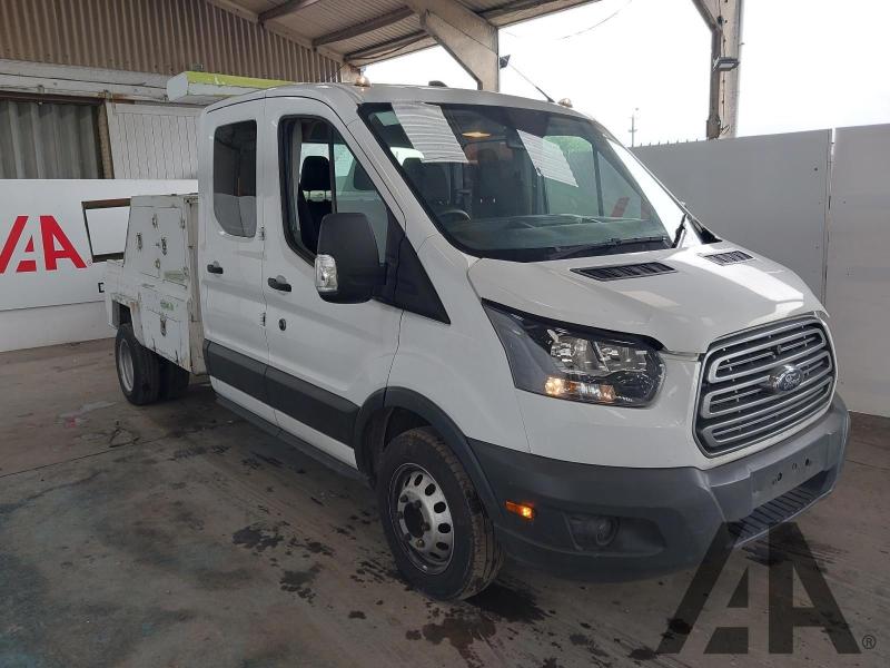 2022 FORD TRANSIT 350 LEADER C/C ECOBLUE 1996cc TURBO DIESEL MANUAL 2 DOOR CHASSIS CAB