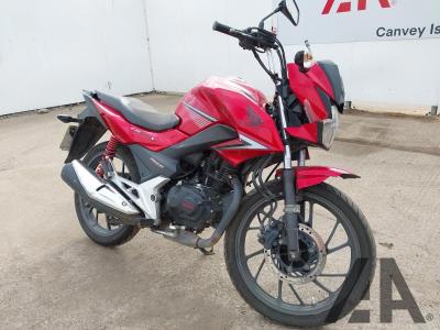 Image of 2019 HONDA CBF 125 F 125cc PETROL MANUAL MOTORCYCLE