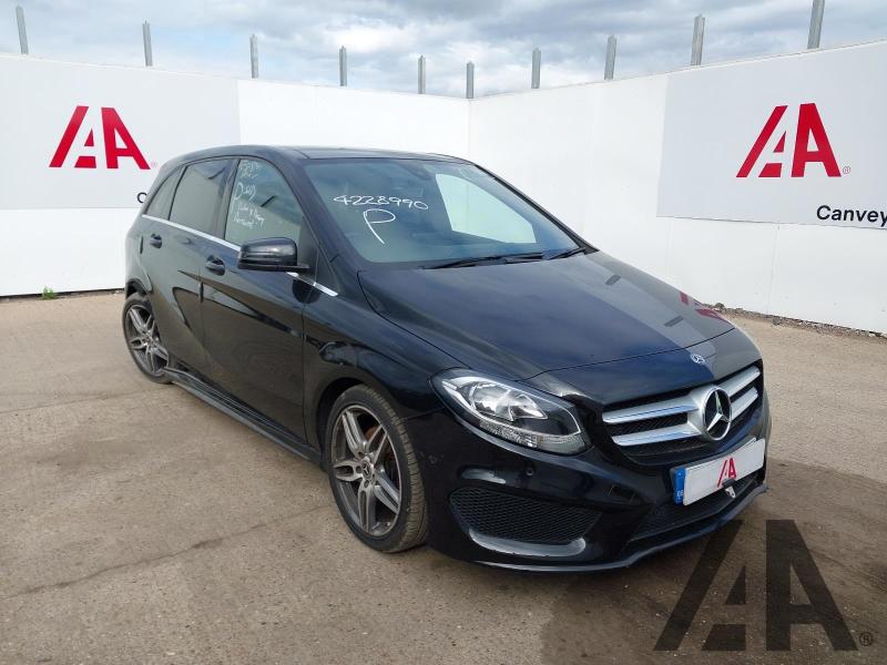 2018 MERCEDES B-CLASS B 180 AMG LINE 1595cc TURBO PETROL SEMI AUTO 7 Speed 5 DOOR MPV