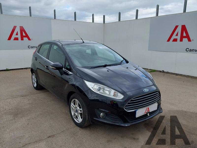 2013 FORD FIESTA ZETEC 1242cc PETROL MANUAL 5 Speed 5 DOOR HATCHBACK