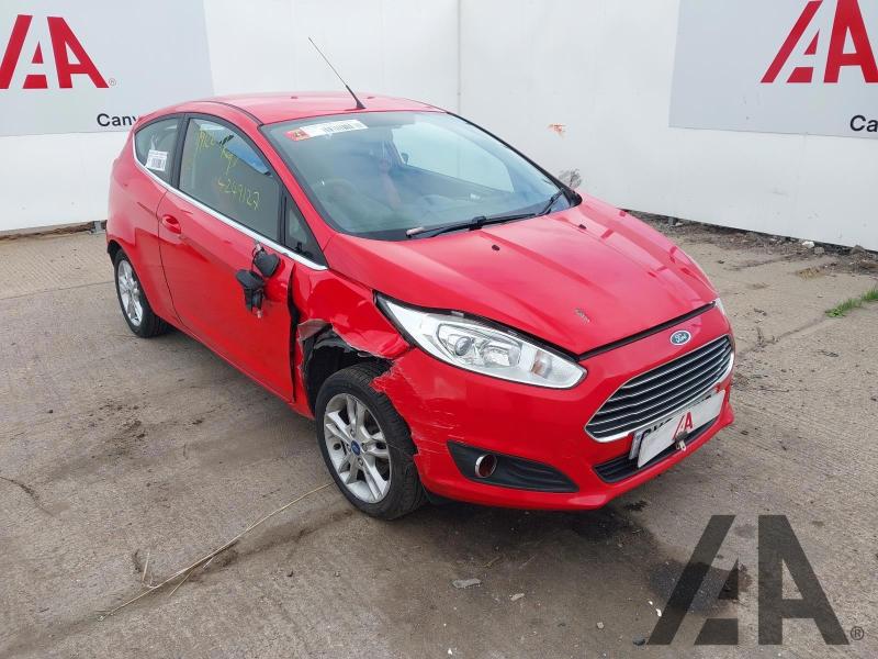 2014 FORD FIESTA ZETEC 1242cc PETROL MANUAL 5 Speed 3 DOOR HATCHBACK