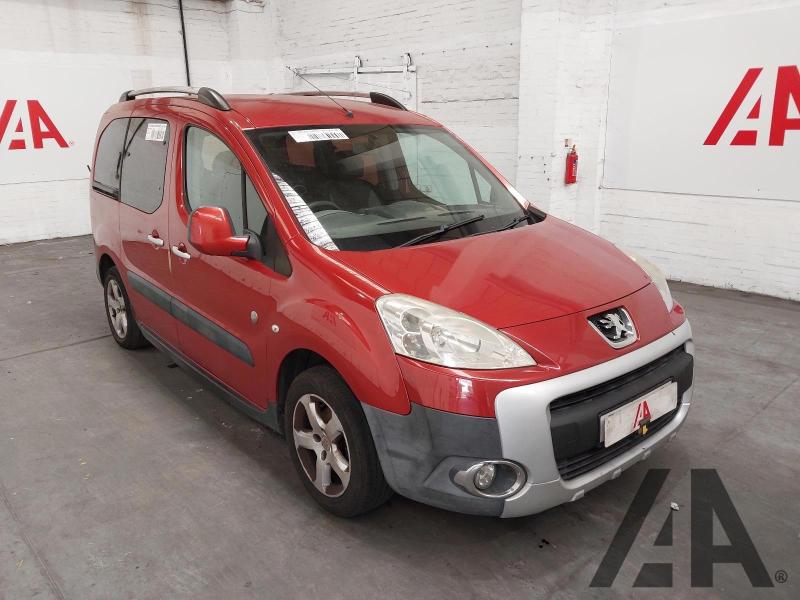 2011 PEUGEOT PARTNER TEPEE OUTDOOR HDI 1560cc TURBO DIESEL MANUAL 5 Speed 5 DOOR MPV