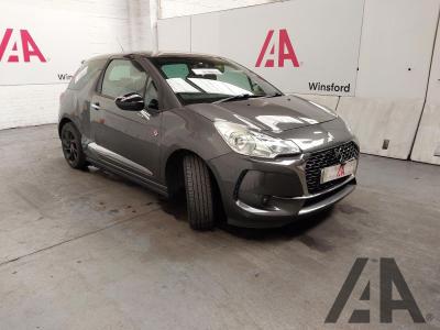 Image of 2017 DS 3 PURETECH PERFORMANCE LINE S/S 1199cc TURBO PETROL MANUAL 3 DOOR HATCHBACK