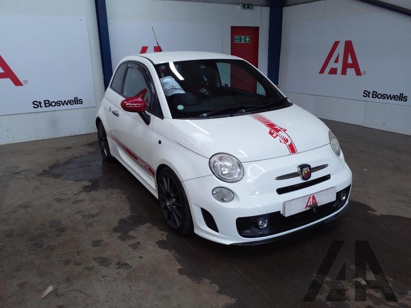 2012 ABARTH 500 ABARTH 1368cc TURBO PETROL MANUAL 5 Speed 3 DOOR HATCHBACK