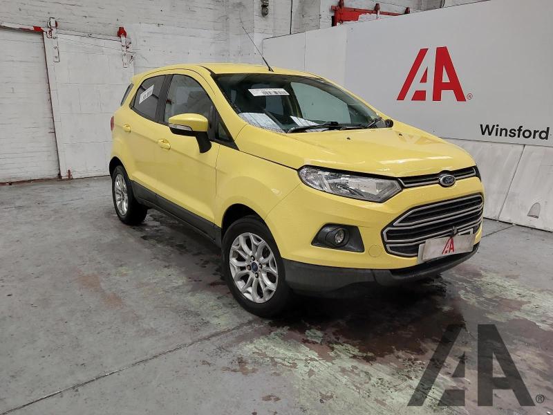 2016 FORD ECOSPORT ZETEC TDCI 1499cc TURBO DIESEL MANUAL 5 DOOR HATCHBACK