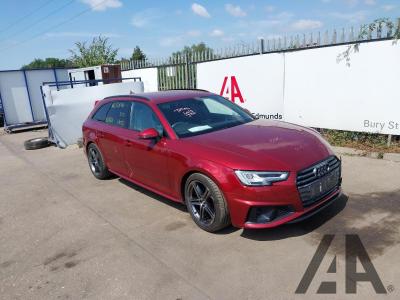 Image of 2019 AUDI A4 AVANT TDI S LINE 35 1968cc TURBO DIESEL SEMI AUTO 7 Speed 5 DOOR ESTATE