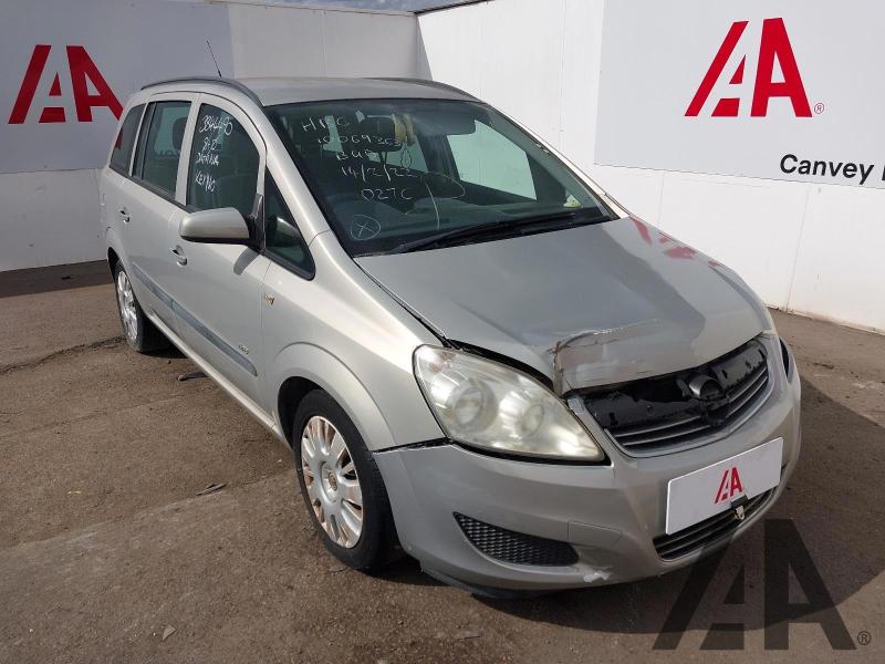 2008 VAUXHALL ZAFIRA LIFE 1796cc PETROL SEMI AUTO 5 Speed 5 DOOR MPV