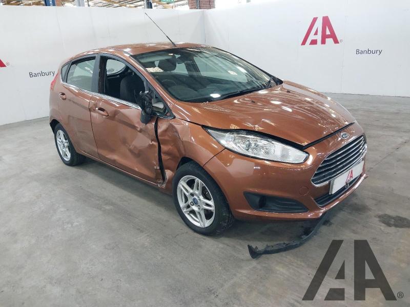 2013 FORD FIESTA ZETEC 1242cc PETROL MANUAL 5 Speed 5 DOOR HATCHBACK