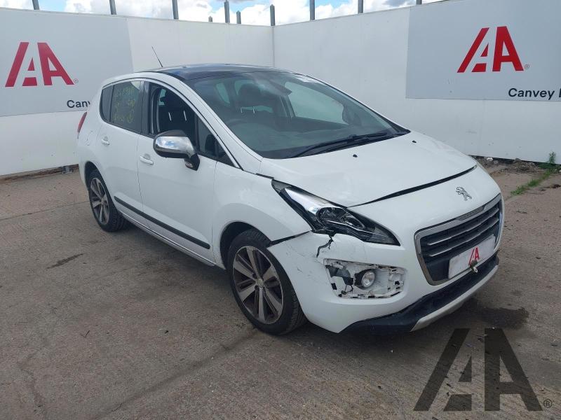 2014 PEUGEOT 3008 HDIURE 1560cc TURBO DIESEL MANUAL 6 Speed 5 DOOR HATCHBACK