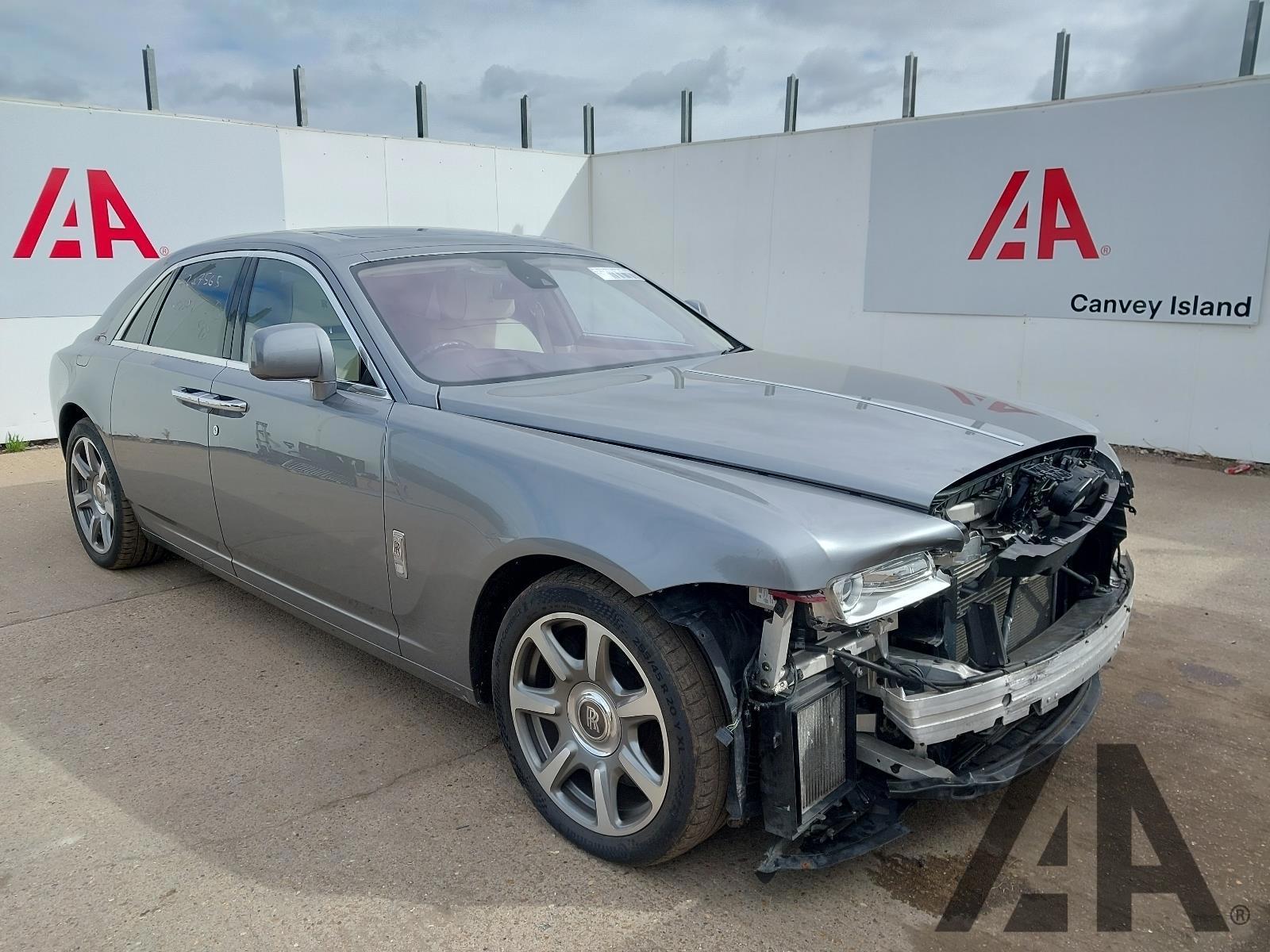 2011 ROLLS ROYCE GHOST V12 6592cc TURBO PETROL AUTOMATIC 4 DOOR SALOON