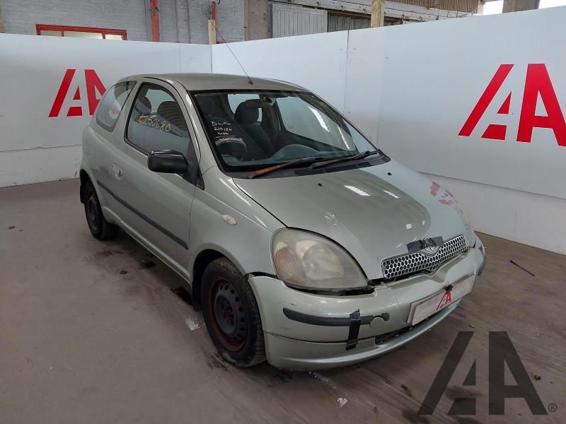 2001 TOYOTA YARIS GLS VVT-I 1299cc PETROL AUTOMATIC 4 Speed 3 DOOR HATCHBACK
