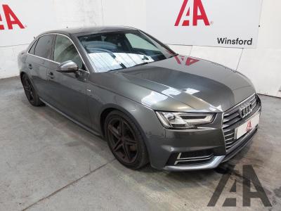 Image of 2016 AUDI A4 TDI S LINE 1968cc TURBO DIESEL SEMI AUTO 7 Speed 4 DOOR SALOON