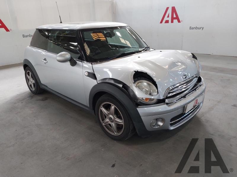 2008 MINI HATCH COOPER D 1560cc TURBO DIESEL MANUAL 6 Speed 3 DOOR HATCHBACK