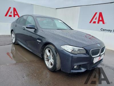 2015 BMW 5 SERIES 520D M SPORT 1995cc TURBO DIESEL AUTOMATIC 4 DOOR SALOON