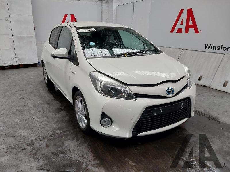 2013 TOYOTA YARIS T SPIRIT HYBRID 1497cc PETROL/ELECTRIC CVT 1 Speed 5 DOOR HATCHBACK