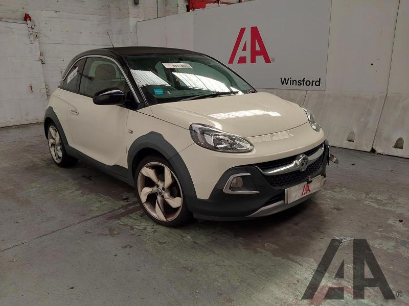 2015 VAUXHALL ADAM ROCKS AIR 1398cc PETROL MANUAL 5 Speed 3 DOOR HATCHBACK