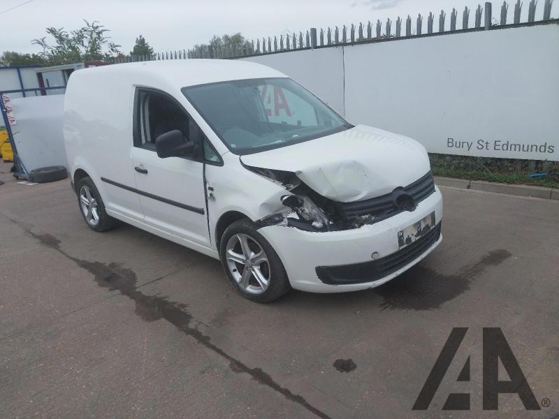2012 VOLKSWAGEN CADDY C20 TDI 75 1598cc TURBO DIESEL MANUAL 5 Speed PANEL VAN