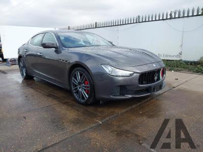 Image of 2017 MASERATI GHIBLI DV6 2987cc TURBO DIESEL AUTOMATIC 8 Speed 4 DOOR SALOON